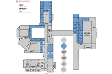 Interactive commercial floor plan